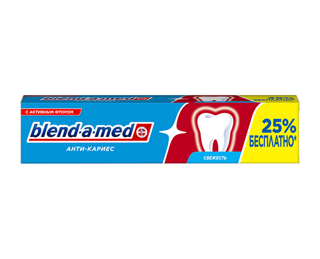 Bland a med toothpaste anti-caries
